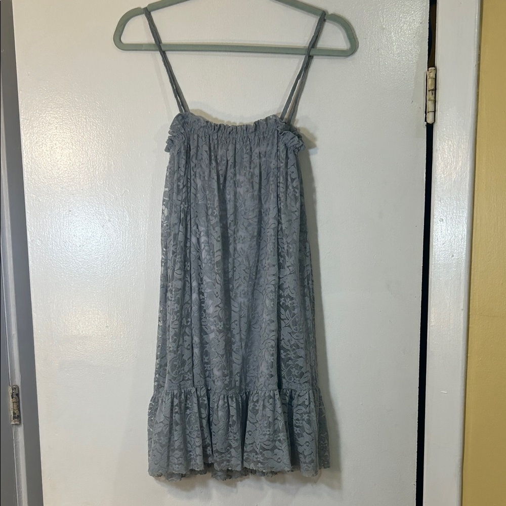 Topshop Lace Mini Dress